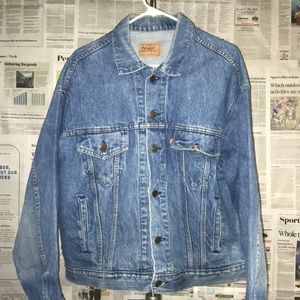 Levi’s Vintage Blue Jean Button Up Jacket, Unisex